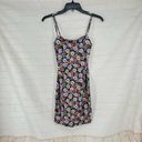 ZARA  Square neck floral mini dress S Photo 11