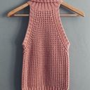 Charlotte Russe Sleeveless Turtleneck Sweater Photo 1