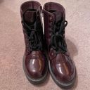 True Craft Women’s Faux Leather Combat Boots Photo 8