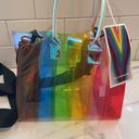 Target Rainbow mini Crossbody bag Stadium translucent tote New Photo 5