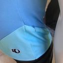 Pearl Izumi Blue Short Sleeve 1/2 Zip Cycling Jersey Women's Size Small Photo 3