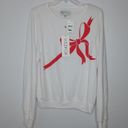 Wildfox  Gift Wrapped Sweatshirt In White Size Small Photo 1