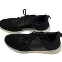 MIA  Womens Ares Athletic Training Sneaker Shoes 8M Black Lace Up Stretch Knit Photo 1