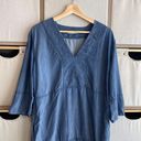 Vince  chambray vneck dress Photo 3