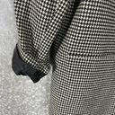 Houndstooth Savannah Women's Vintage Plus Size  Blazer - Size 22W - Preppy Twee Photo 4