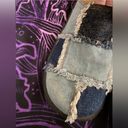 Lower East Side EUC  Vintage Y2K Denim Patchwork Slip on Platform Clogs Size 7 Photo 5