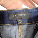 Talbots  Anchor Embossed Button Front Denim Jean Pencil Skirt Photo 8