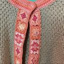 J.Jill  Linen Granny Square Crochet Cardigan Size Small Photo 5