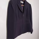 Tahari  by Arthur S. Levine Blazer Size 4P Black Zip Up, EUC Classic Photo 1