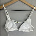  Swim Andie x Demi Moore Tropez Triangle Swim Top White Size Small Photo 4