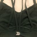 All In Motion Forest Green Strappy Sports Bra Photo 2