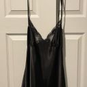 Frederick's of Hollywood Frederick’s of Hollywood Vintage Black Satin Lace Dress Nightgown Pajamas sz L Photo 6