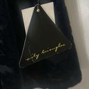 City Triangles NWT Y2K Whimsigoth Navy Velvet Burnout Skater Dress Fairy Goth Dark Feminine 15 Photo 7