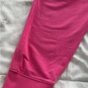 Eevee pink pull on drawstring joggers sweatpants with pockets, size M athletic Size M Photo 8