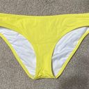 Shade & Shore  Yellow Bikini Bottom Size S Photo 0