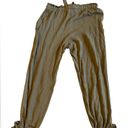 Lulus  Olive Green Outstanding Effort Cotton Blend Paperbag Waist Trouser Pants Photo 7