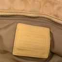 Coach Vintage Yellow Shoulder Purse Photo 6