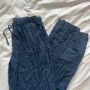 PacSun Navy Linen Pants Photo 0