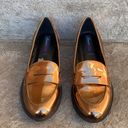 Heart soul Metallic Patent Bronze Slip On Loafers Photo 2