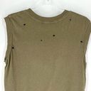 n:philanthropy  Distressed Pocket Tank Olive Green S Photo 2