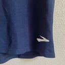 Brooks Navy Blue Running Shirt Small Tank Athleisure Athletic Work Out Photo 2