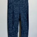 Sweaty Betty - Zero Gravity 7/8 Leggings Paisley Blue Running Training Gym Yoga Photo 2