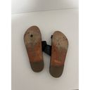 Buckle Black Beek Swift Handmade Leather Toe Ring  Sandals Size 6 Photo 6