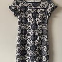 Karl Lagerfeld  Paris Embroidered Eyelet Lace Square Neckline Dress Photo 3