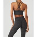 Alo Yoga ALO Alosoft Lavish Sports Bra and Highlight 7/8 Leggings Set Dark Heather Gray Photo 1