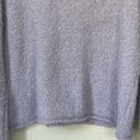 Hippie Rose  Lavender Purple Round Neck SOFT Cozy Sweater ~ Shorter Crop ~ Size L Photo 8