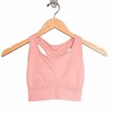 Sweaty Betty NWT  Stamina Sports Bra Bloom Pink Active Workout Top Size XS NEW Photo 2