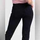 Betabrand  Straight-Leg Classic Dress Pant Yoga Pants L Black W0076 Work Business Photo 2