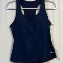 Anne cole NWT  Active Scoop Neck Tank Top Navy Blue Women's M Photo 0