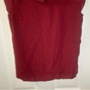 Modcloth  Maroon Peter Pan Collar Short Sleeve Blouse M Photo 8