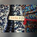 Raga  NWT blue Aztec print smocked tube top maxi dress size XS Photo 3