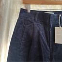 Everlane The Corduroy Way High Drape Pant Navy Blue Wide Leg Trousers NWT Size 4 Photo 3