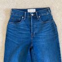 Everlane ⭐️  high rise slim straight blue jeans in size 25 Photo 1