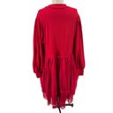 Krass&co Ivy City . Short Cosette Dress in Red Tulle Plus Size 2X Photo 7