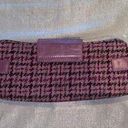 Banana Republic Women's  Purple Tweed & leather Clutch Photo 0