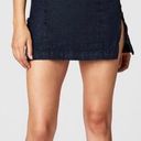 Carmar Denim Double Side Zip Skirt Photo 3