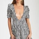 LIONESS Ask Anything Zebra Print Mini Dress NWT Photo 4