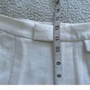 Madewell  The Rosedale High-Rise Straight Crepe Pant Cream Size 2 Photo 9