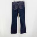 Paper Denim & Cloth  Blue Dark Wash Flare Leg Jeans Photo 6