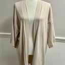 n:philanthropy  Aiden Kimono Cardigan Short Sleeve Beige Cream XS S Small Photo 11