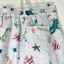 Hill House  Skylar Purple Pants Loungewear Pajamas in Sea Creatures Fish Medium Photo 6