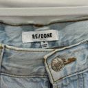 RE/DONE  Originals High Rise Loose Fit Distressed Straight Jeans Blue Women's 26 Photo 3