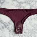 Tavik swim New Tavik Ali Minimal Coverage Bikini Bottom Swimsuit Bottoms Merlot Photo 5