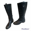 Ralph Lauren Lauren  Sagira II Black Leather Boots Photo 4