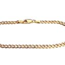 Tehrani Jewelry 14k Solid Gold Curb Cuban Pave Bracelet | Gift | Bracelet | Real Gold Bracelet | Photo 2