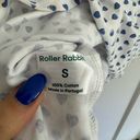 Roller Rabbit  Blue Hearts Pajama Top size Small Photo 4
